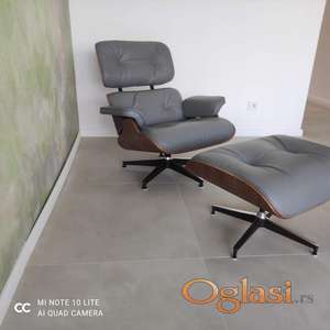 Eames Lounge Chair replika u potpunosti od kože - PREMIUM